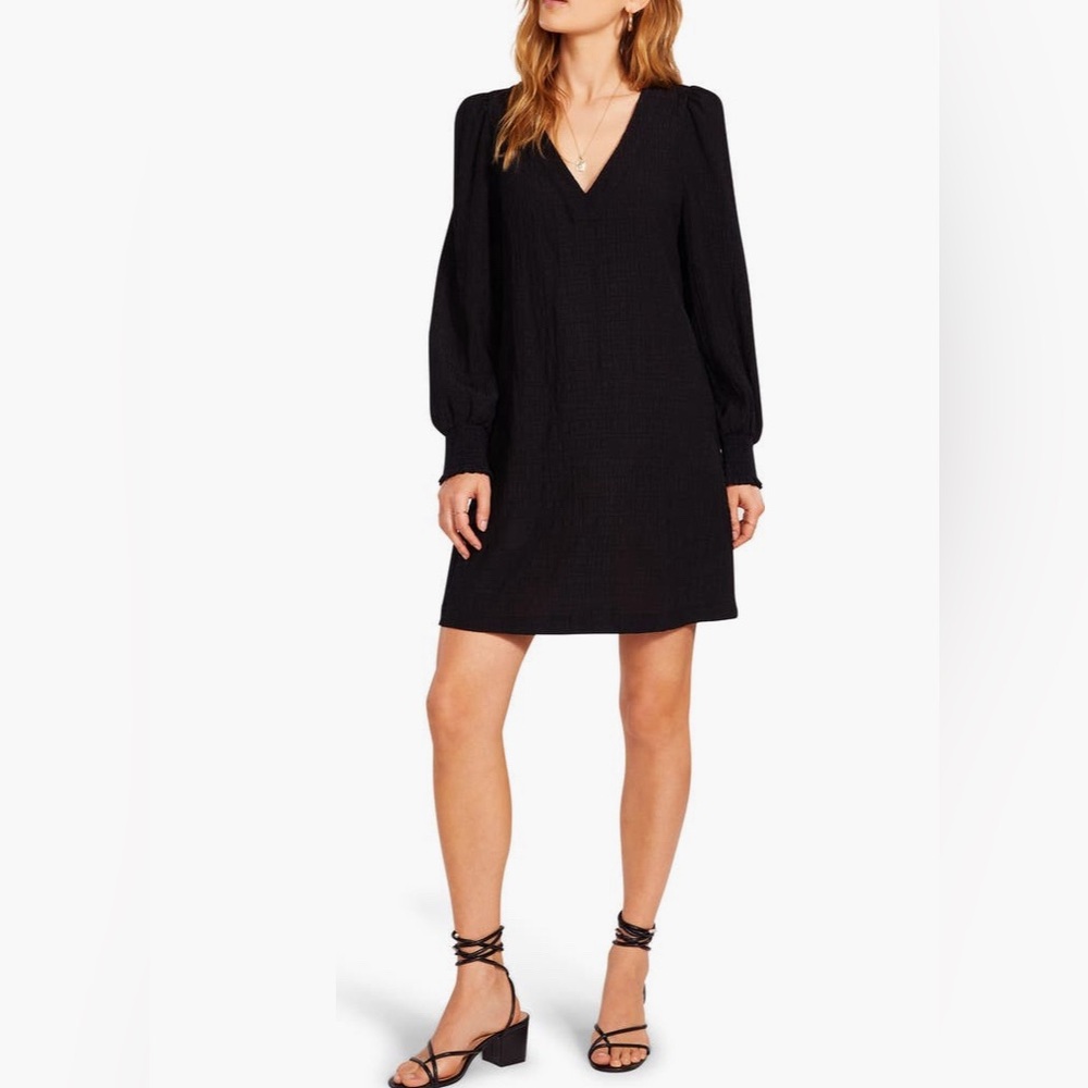BB Dakota By Steve Madden Ruston Textured Long Sleeve Minidress